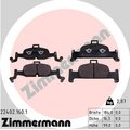 Zimmermann BRAKE PAD SET 8W0698151AD 22402.160.1